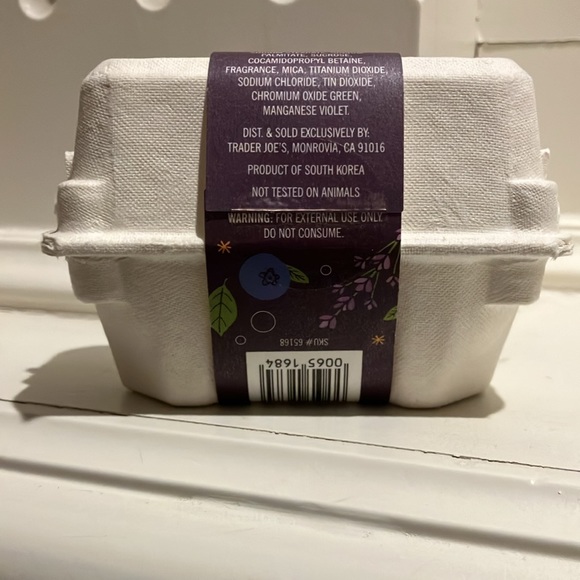 Trader Joe’s Easter Egg shaped Soaps lavender & honey, blueberry - Picture 2 of 6